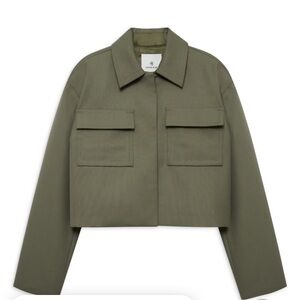 ANINE BING Dayton Jacket - cropped size Small (runs large)- NWT